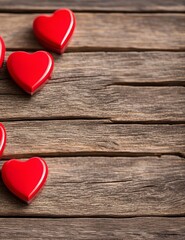 Fototapeta premium valentine's day background. hearts and lights, heart shaped lights on a pink background, valentine's day background with hearts and pink ribbon.