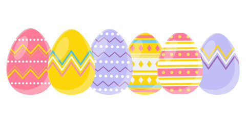 easter egg flat design