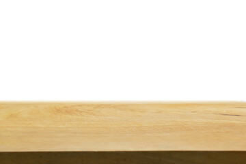 wood cutting board texture on white background