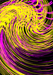 background image using pink lines yellow on a black background cause images to be used in graphics