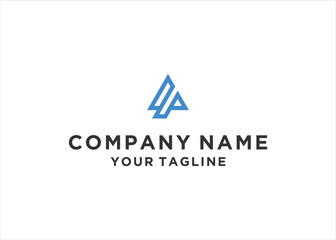 Fototapeta premium initial Letter AP Logo Design Vector