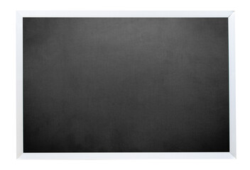 blank blackboard isolated on white - obrazy, fototapety, plakaty