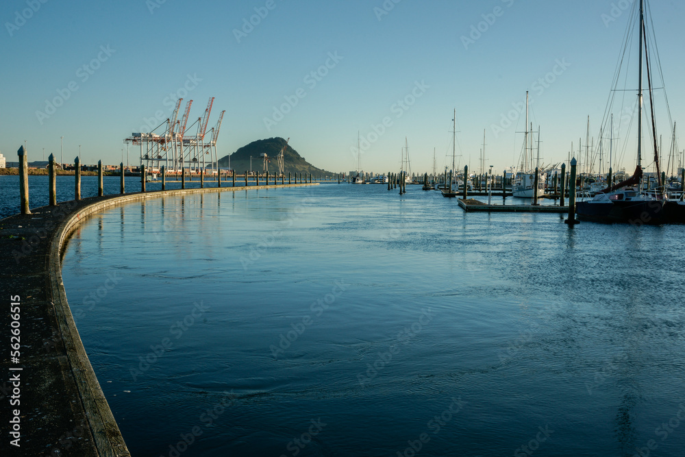 Canvas Prints marina piers and boats