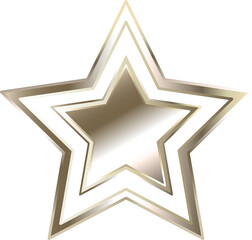 Obraz premium Star of Precious Metal