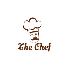 Chef Restaurant Logo Stock Illustrations Template 
