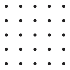 Minimalist Dotted Shape