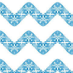 schematic seamless pattern background
