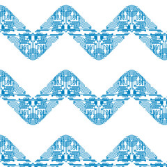 schematic seamless pattern background