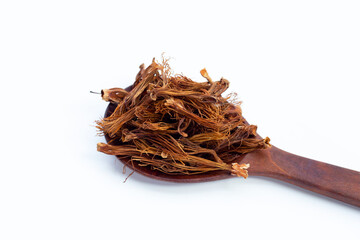 Obraz premium Dried red cotton tree flower