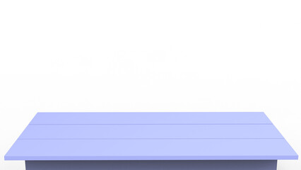 Wooden kitchen table top empty dining table