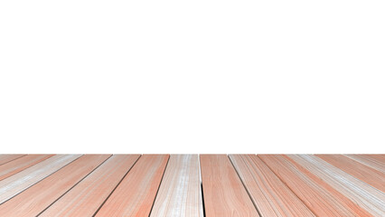 Wooden kitchen table top empty dining table