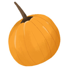 Pumpkin harvest illustration collection set