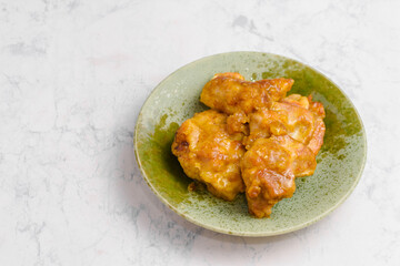 チキンの焼きカレー