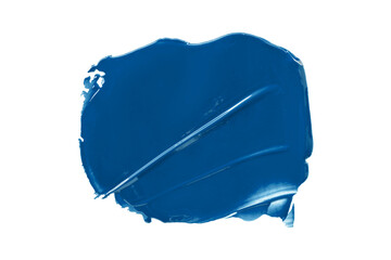 shiny blue brush isolated on transparent background blue watercolor png