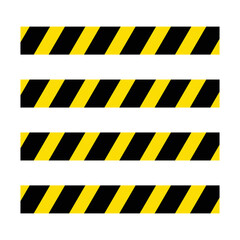 barricade tape icon vector design template in white background