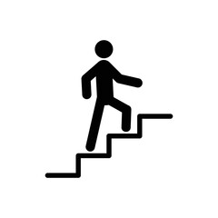 stairs icon vector design template in white background