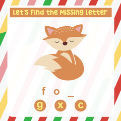 Find the missing letter animal urial worksheet for kids learning insects in English. Educational alphabetic game. Printable worksheet for preschool.  Spelling and writing practise page for children. 