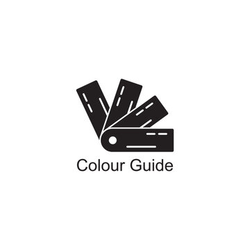 colour guide icon , palette icon