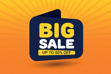 Big sale offer template Design