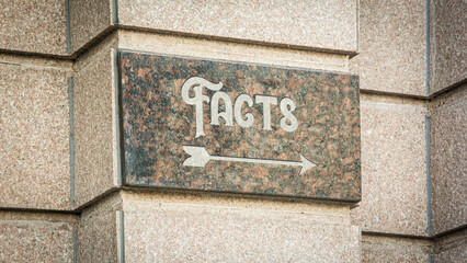 Street Sign to Facts