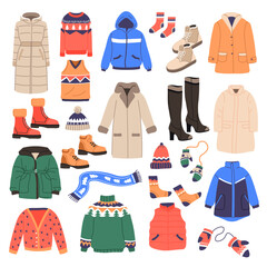 Winter clothing, clothing for cold winter season