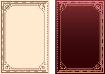 飾り枠　フレーム　クラシック
