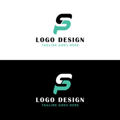 Letter S or SP Logo Design
