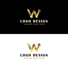 Letter W Logistic Logo Design - Courier Logo - Delivery Logo - Transport Logo