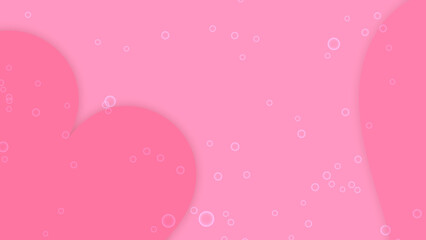 Valentine's Background, heart shape dancing and jumping with some particles in it. VJ loop motion background. Happy Valentines Day card invitation motion background.