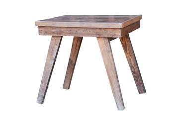 Old wooden table