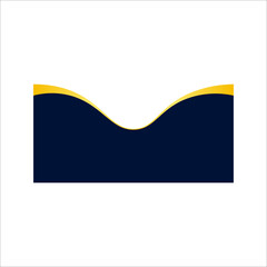 Purple Flat Curve With Gold