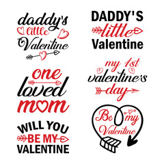 Valentine's day vector art t-shirt design.