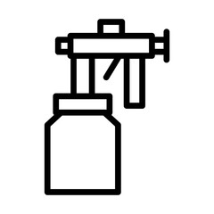 Spray Paint Gun Icon