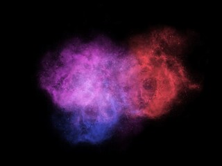 Blue Galaxy Background