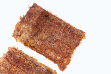Sun dried banana snacks