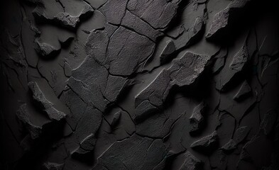 black rock texture background