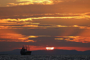 Obraz premium colors of the sunset