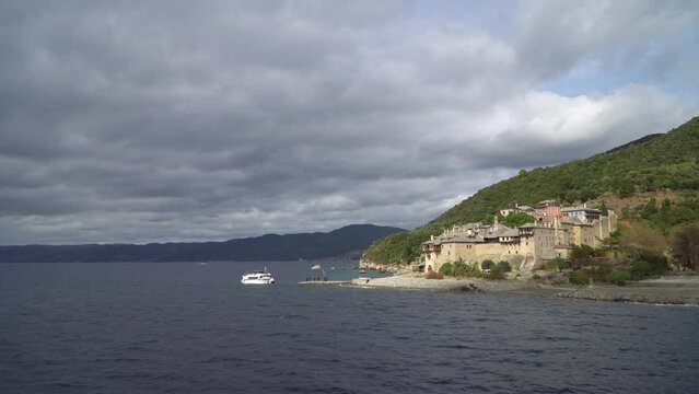 Xenophontos Monastery in mount Athos