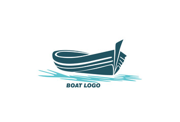 Boat Logo Design Vector Template