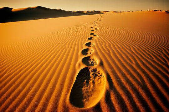 , landscape scene. Generative Ai image.