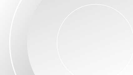Abstract white and gray gradient background.geometric modern design with copy space, vector Illustration.