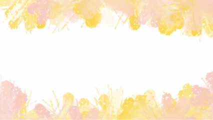 Obraz na płótnie Canvas Yellow watercolor background for textures backgrounds and web banners design