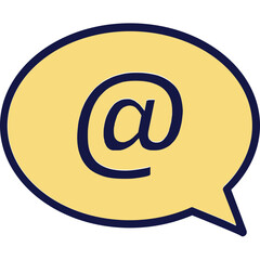 Arroba, at sign, Vector Icon which can easily modify or edit
