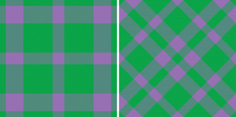 Plaid fabric textile. Vector tartan check. Seamless background pattern texture.