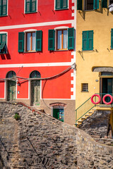 Colourful Riomaggiore, Italy