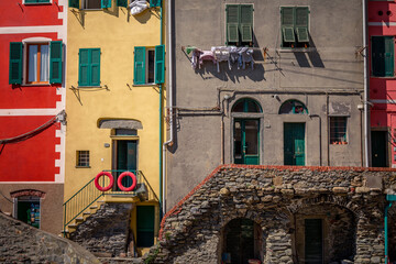 Colourful Riomaggiore, Italy