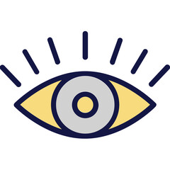 Eye, marketing Vector Icon

