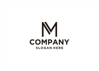 M logo design