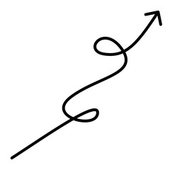 Illustration graphic of Arrow. Perfect for banner, social media, etc.