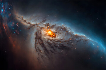 Cosmic nebula Background